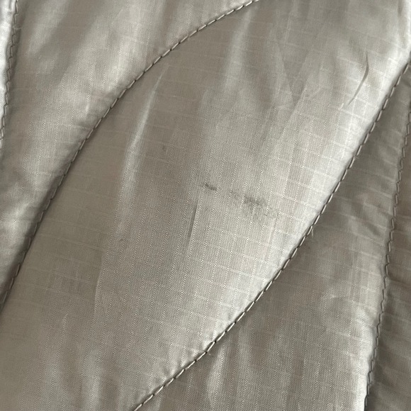 Eddie Bauer Women's Packable Goose Down Puffer Jacket Gray Size Medium 700 Fill - Picture 8 of 9